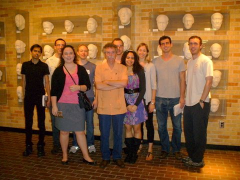 Harvard law students in Ewing Hall